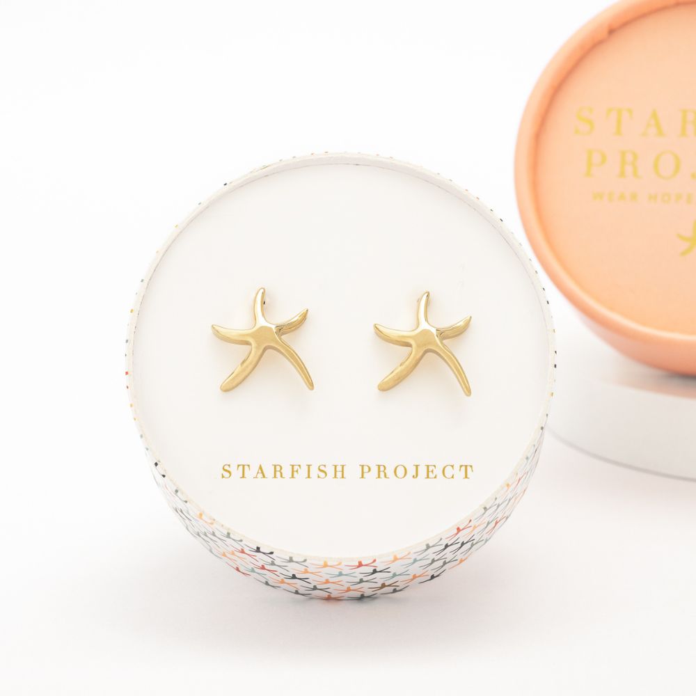 Starfish Hope Stud Earrings
