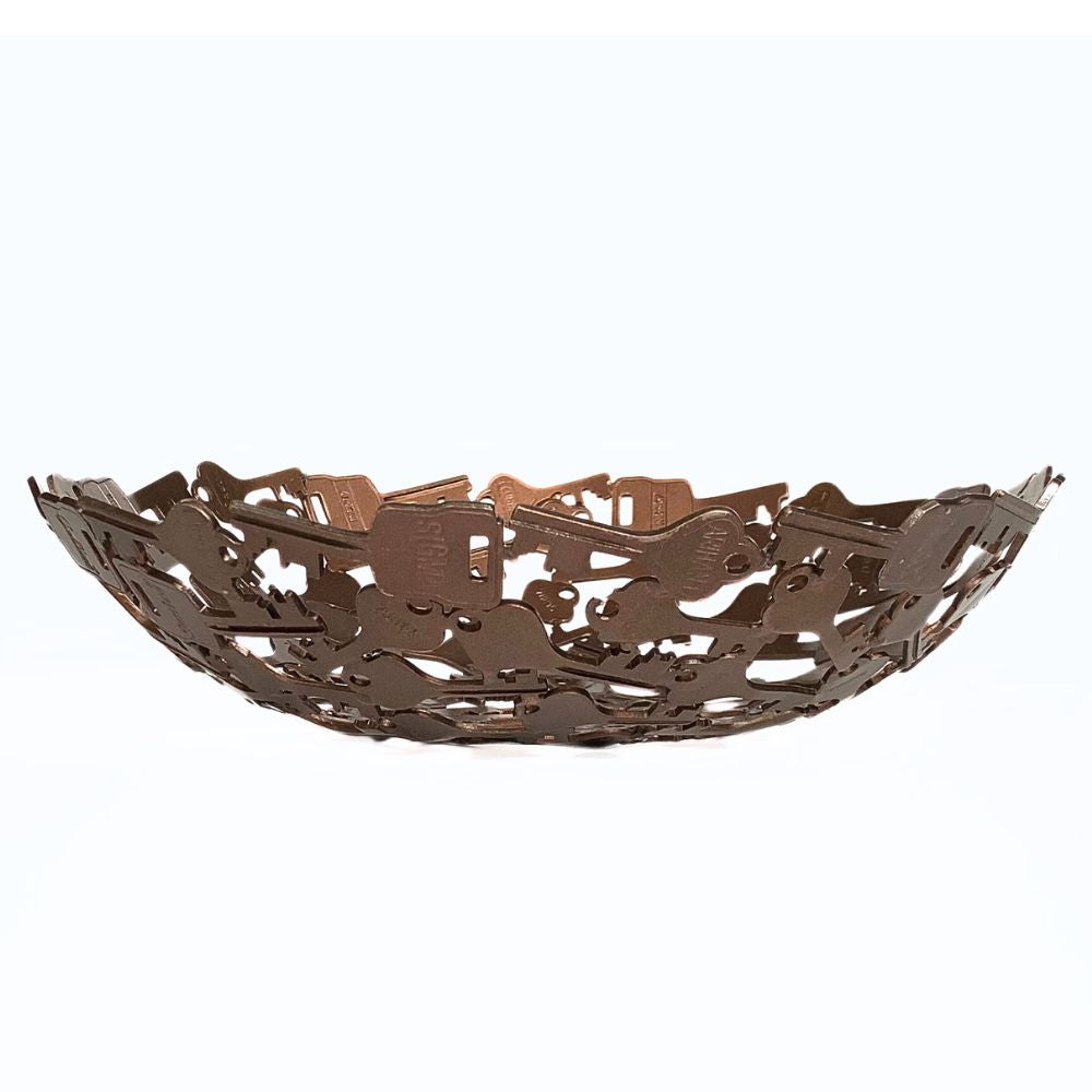 Antiqued Key Bowl