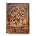 Embossed Leather Journal 6" x 8" - Tree of Life