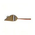 Copper & Silver Mouse Cheese Knife