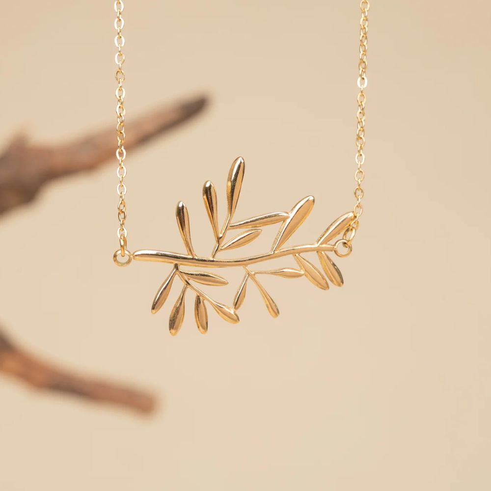 Rooted and Rising Branch Necklace
