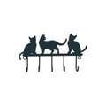 Cats Wall Key Holder 7"