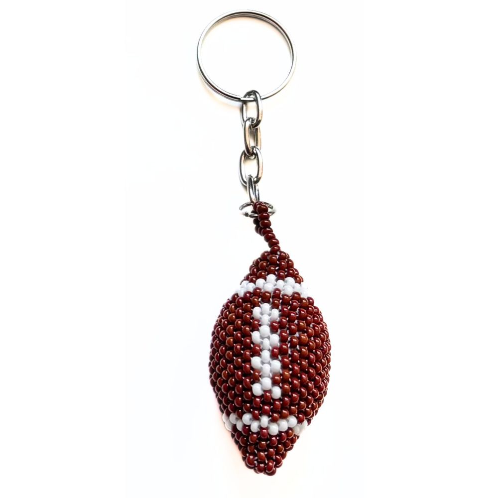 Beaded Keychain - Sports Ball