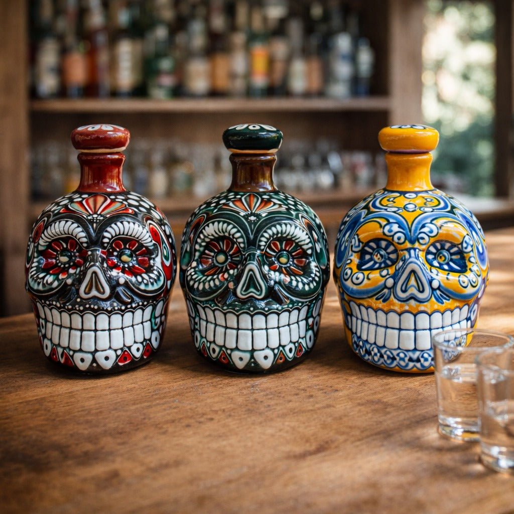 Big Calavera Bottle