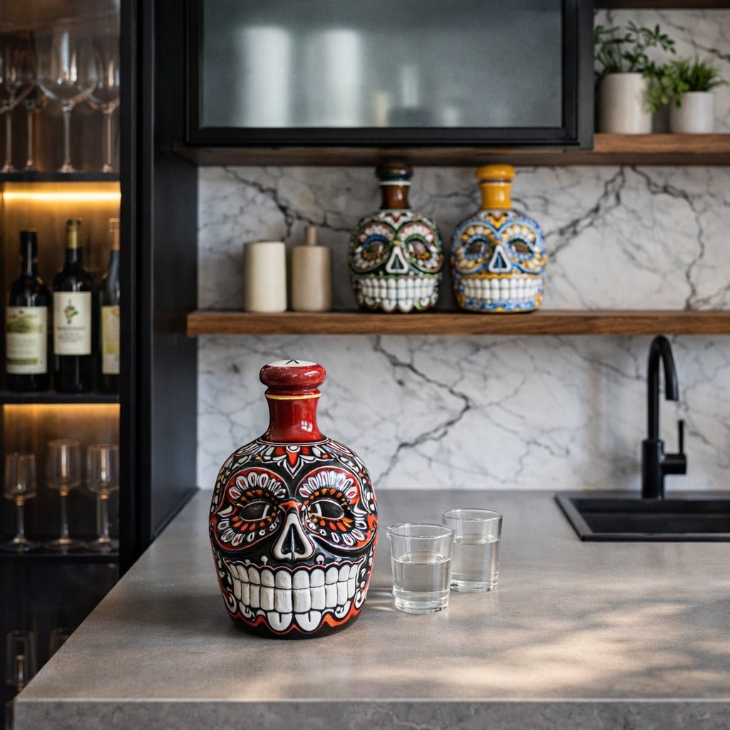 Big Calavera Bottle
