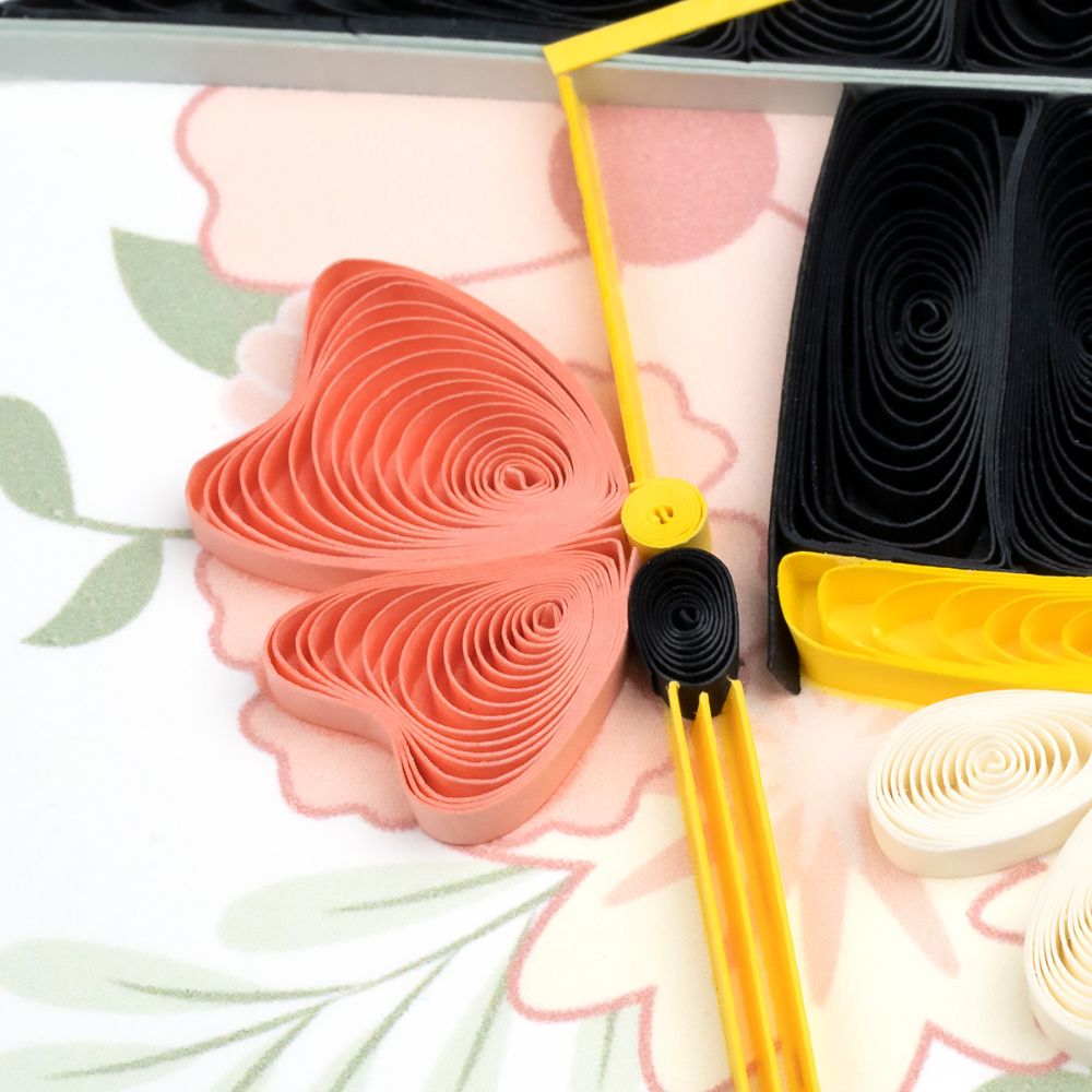 Graduation Cap and Tassel Quilled Greeting Card