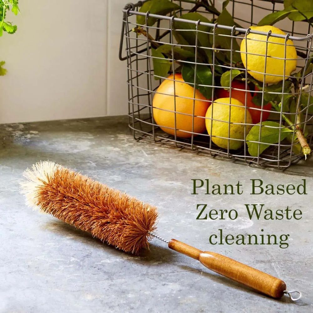 Coconut Fiber Eco Max Premium Bottle Brush