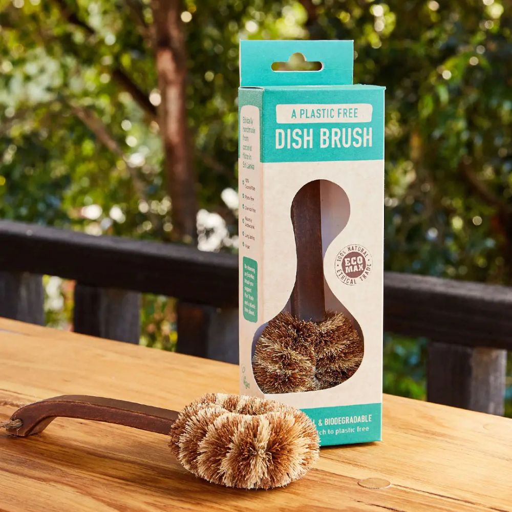Coconut Fiber Eco Max Premium Dish Brush