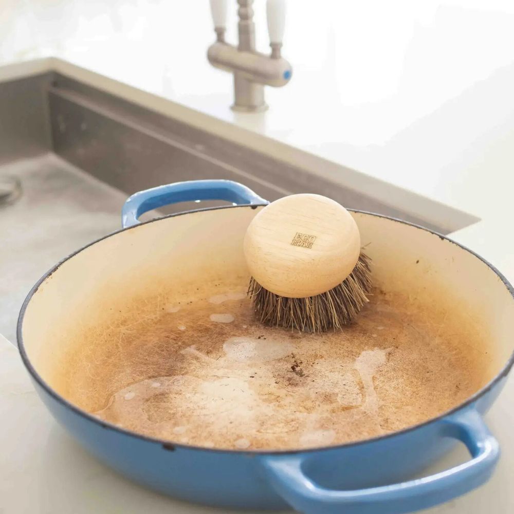 Coconut Fiber Eco Max Scrub It Round Brush