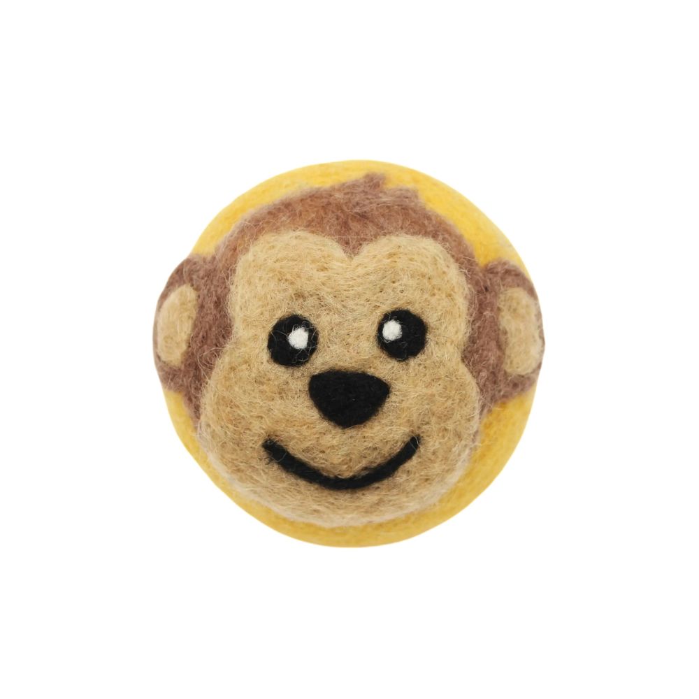 Set of 3 Eco Wool Dryer Balls - Cute Animals