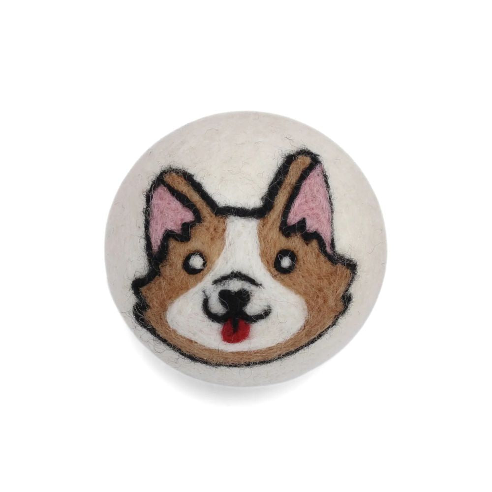 Set of 3 Eco Wool Dryer Balls - Dogs