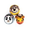 Set of 3 Eco Wool Dryer Balls - Cute Animals