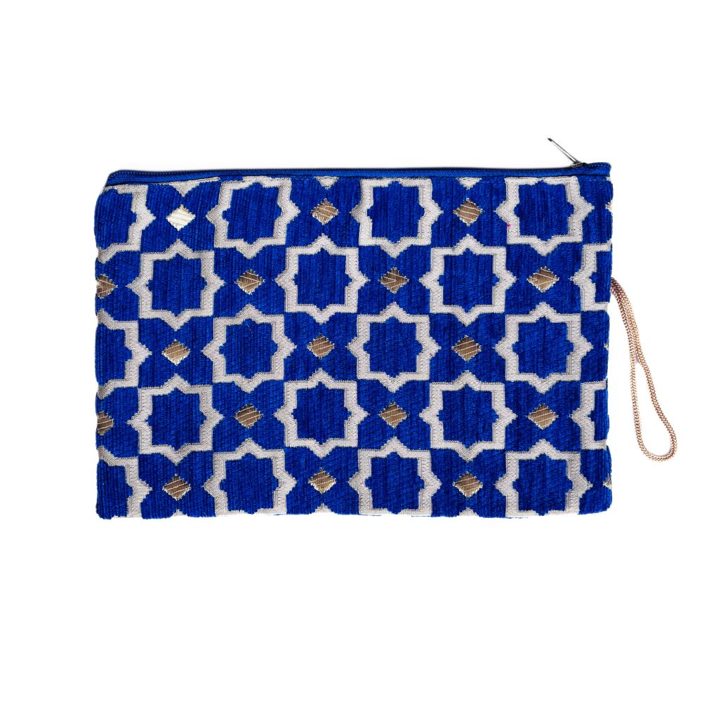 Casablanca Embroidered Clutch