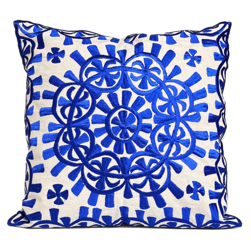 Moroccan Embroidered Cushion Cover