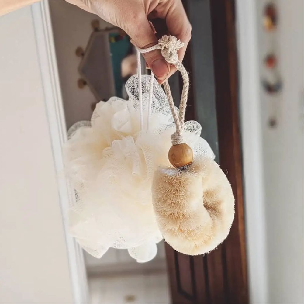 Palm Body Eco Max Wash Brush - Soft Jute