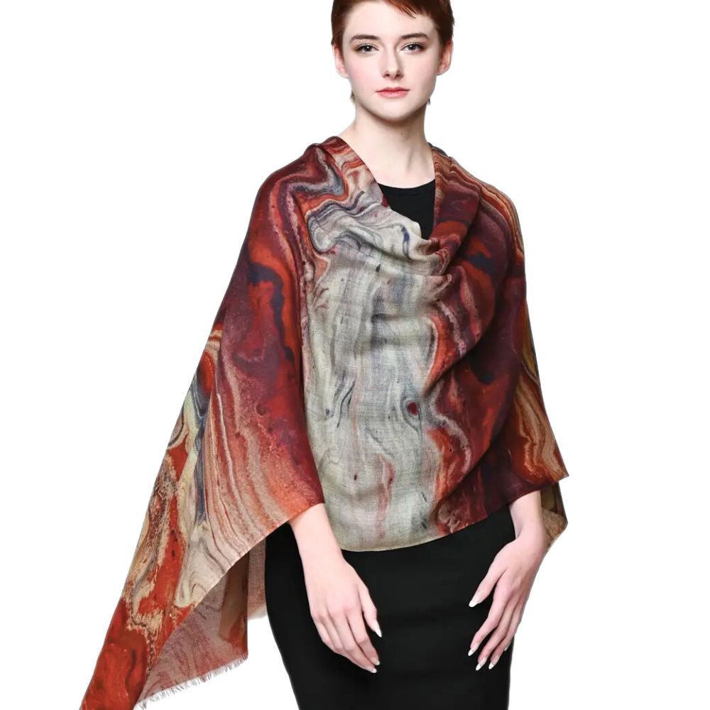 Sakshi Lightweight Wool Shawl