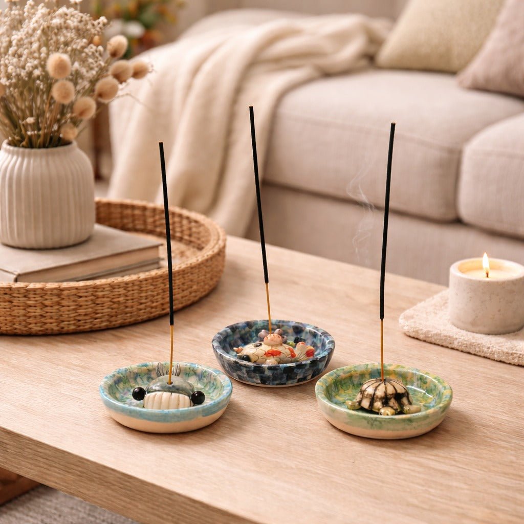 Sea Creature Incense Holders