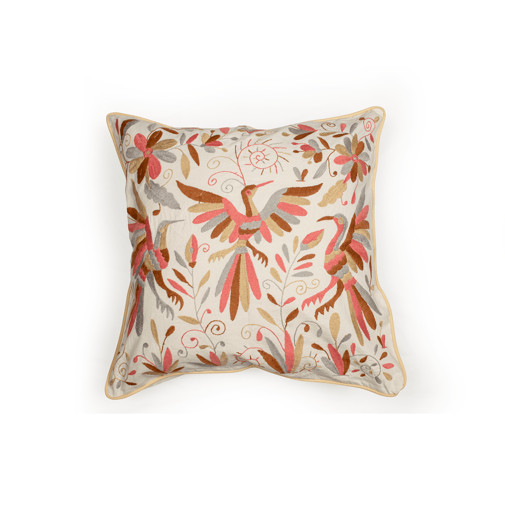 Pink Nature Cushion Cover
