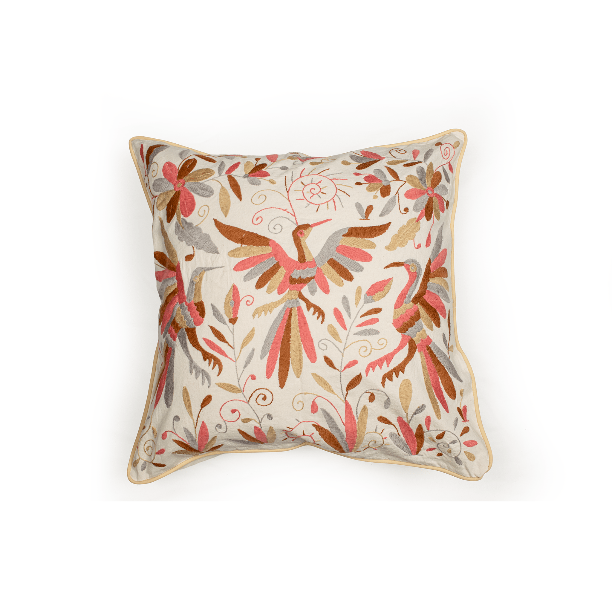 Pink Nature Cushion Cover