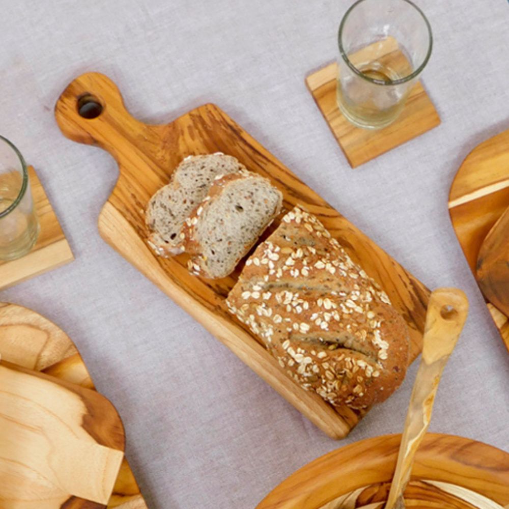 Teak Wood Rectangular Cheese Board