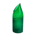 Upcycled Glass Bottle Dantelle Green Jug or Vase