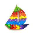 Wooden A-Z Jigsaw Puzzle - Sail Boat