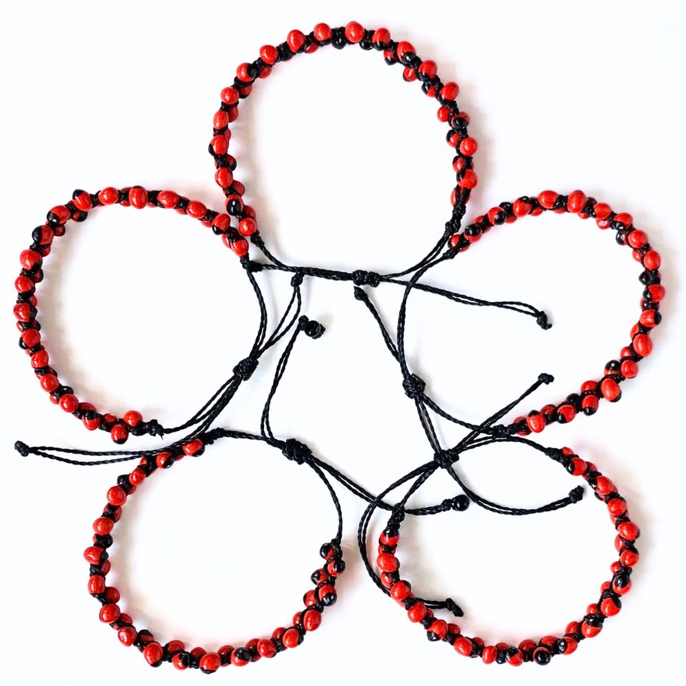 Huayruro Seed Bracelet